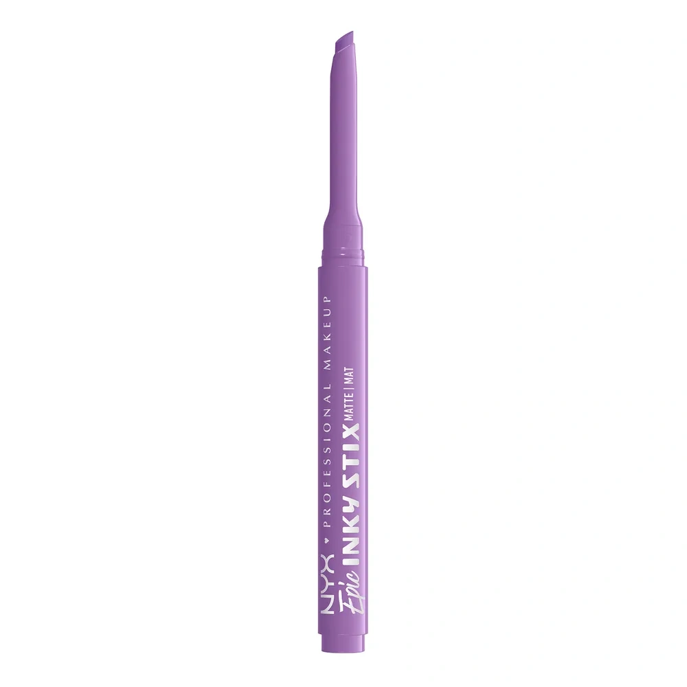 NYX Professional Makeup Epic Inky Stix wodoodporny kremowo-żelowy eyeliner w formie kredki do oczu o matowym wykończeniu 09 Lavender Link 0,1 g