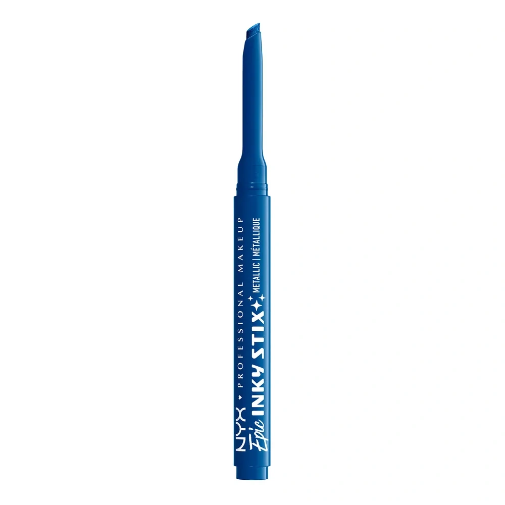NYX Professional Makeup Epic Inky Stix wodoodporny kremowo-żelowy eyeliner w formie kredki do oczu o metalicznym wykończeniu 08 Turbo Teal 0,1 g