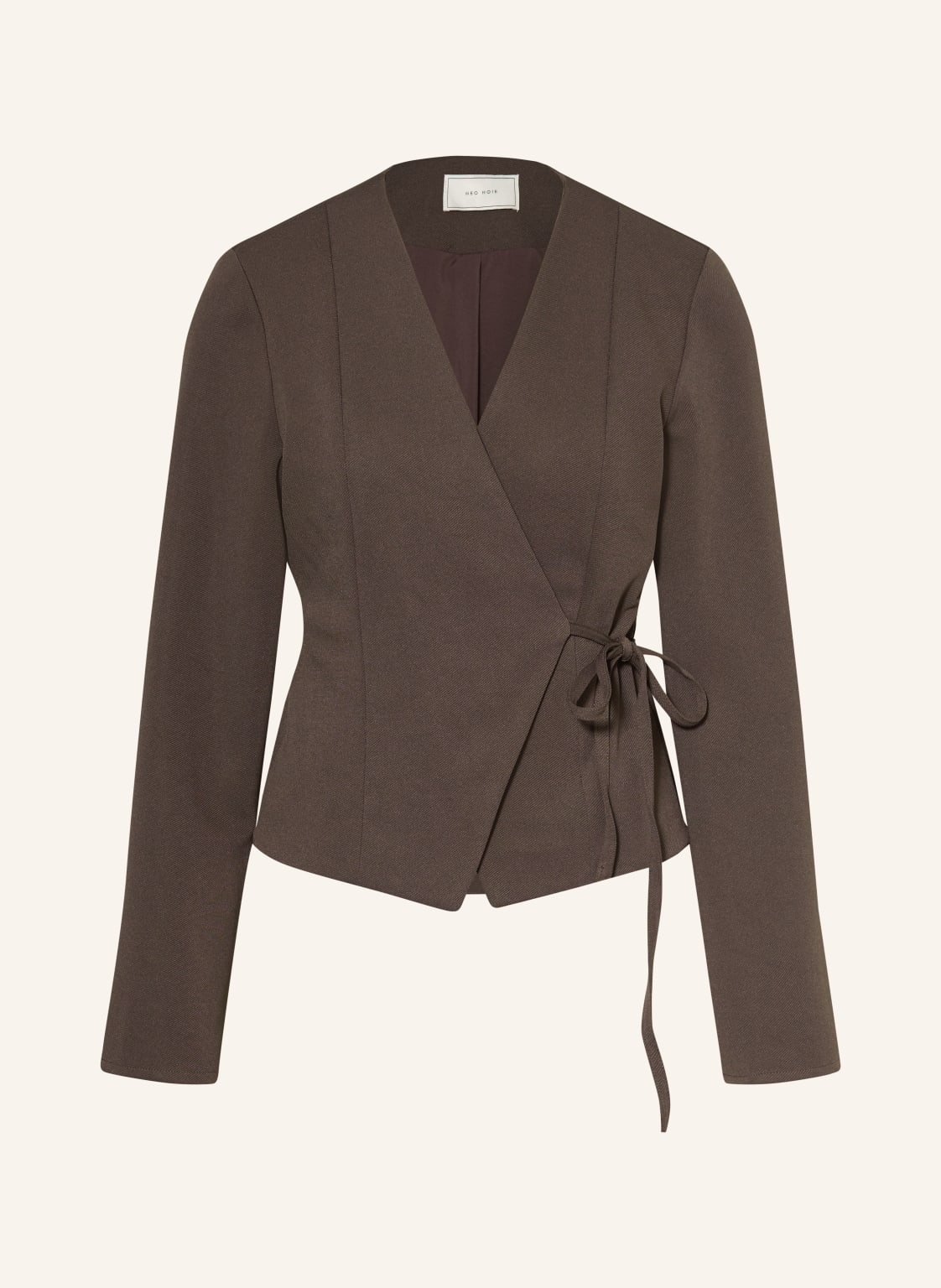 Neo Noir Bluzka Kopertowa Simmi braun