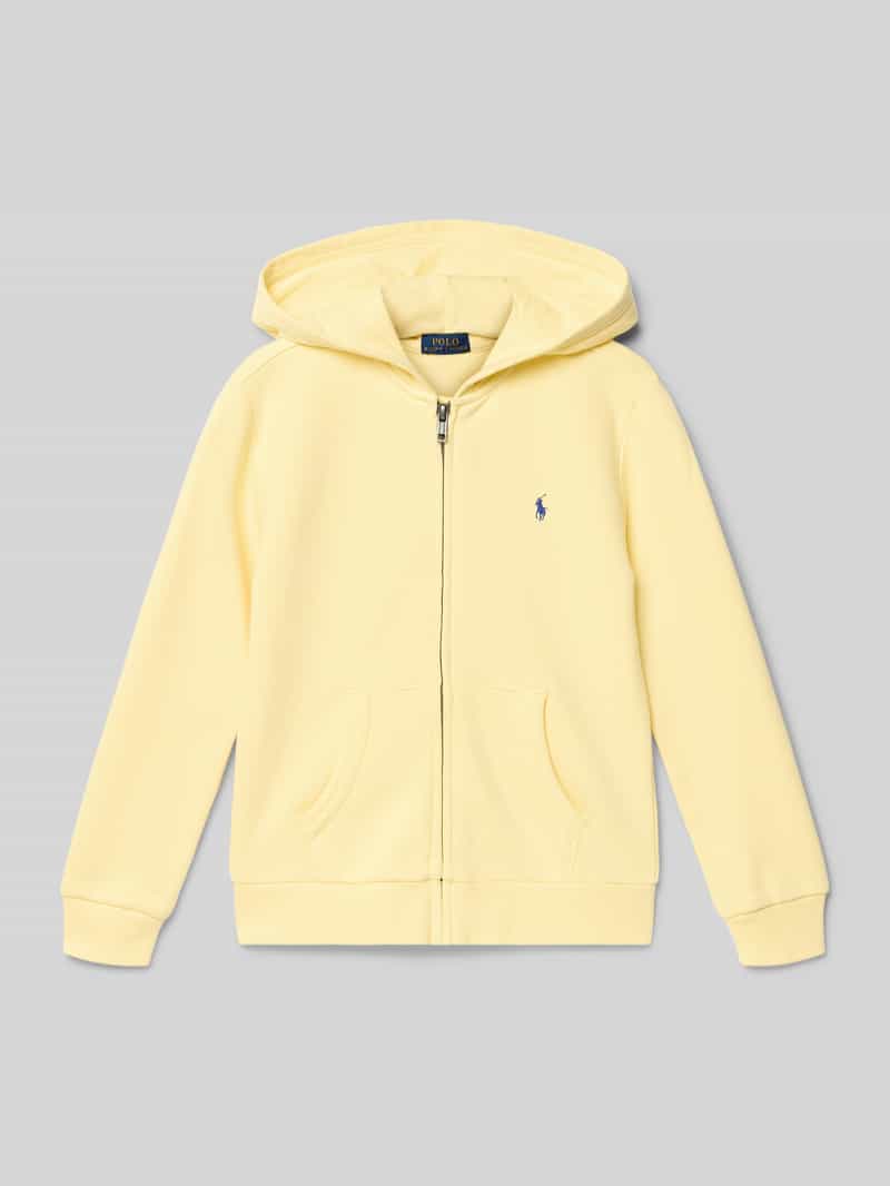 Bluza rozpinana o kroju regular fit z mieszanki bawełny