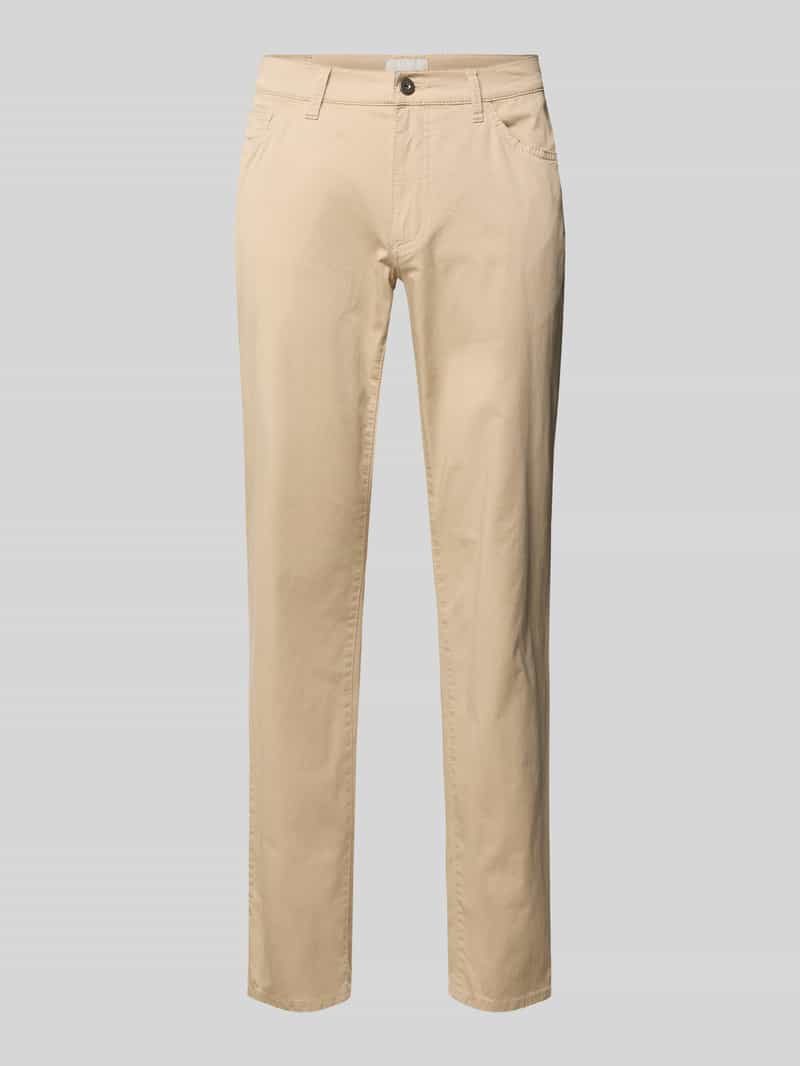 Spodnie materiałowe z domieszką lyocellu w kroju regular fit model 'Cadiz'