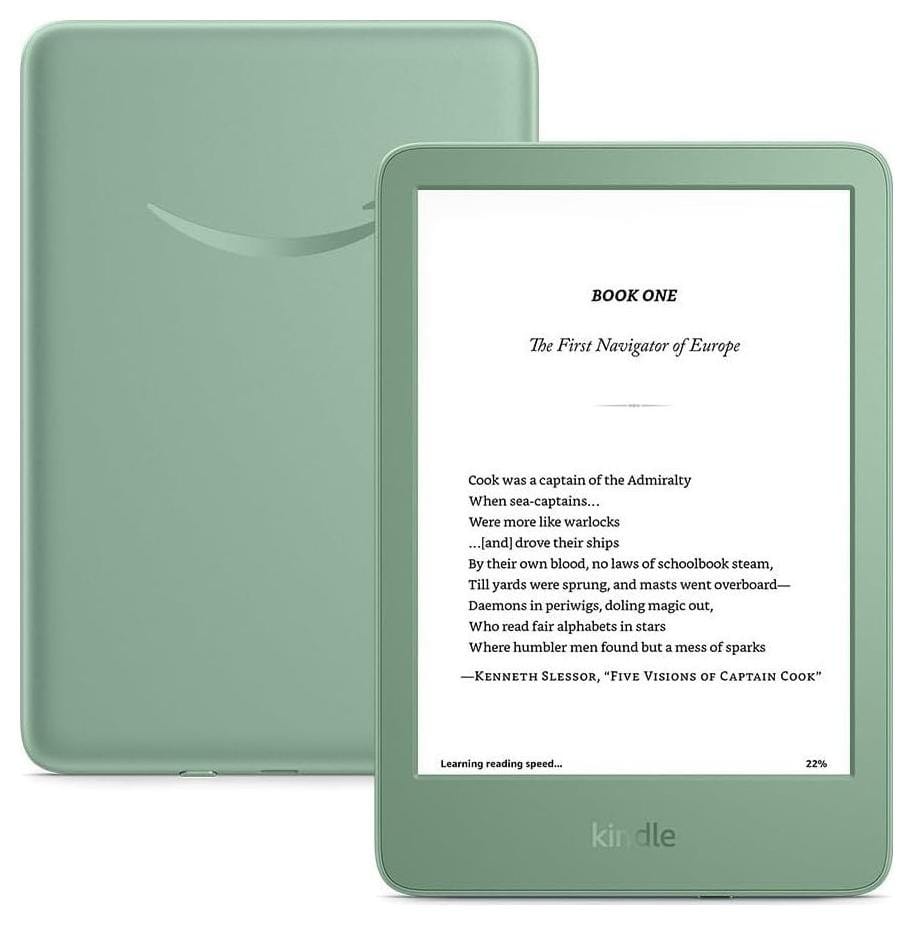Amazon Kindle 2024 z reklamami 16GB zielony