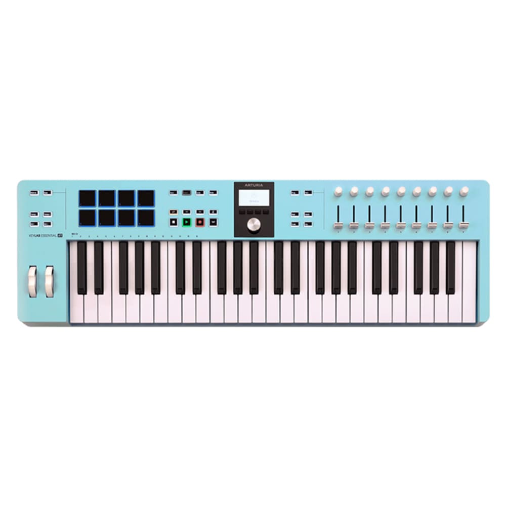 Arturia KeyLab Essential 49 Mk3 Aquamarine - Klawiatura MIDI