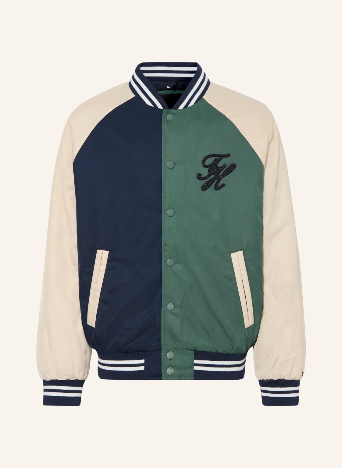 Tommy Hilfiger Kurtka Studencka blau