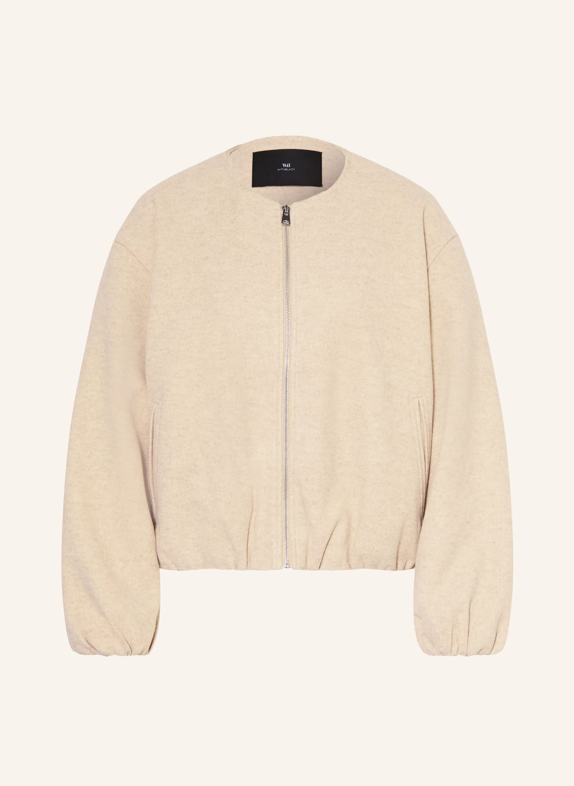 Withblack Kurtka Wblkennedy beige