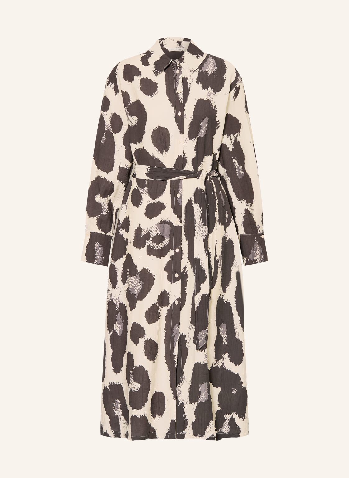 Msch Copenhagen Sukienka Koszulowa Mschkaralie Jusia beige