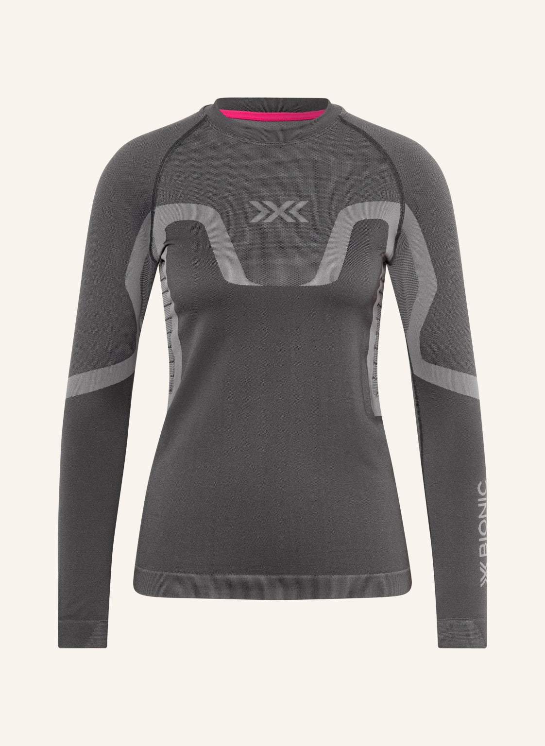 X-Bionic Koszulka Funkcjonalna X-Ential grau