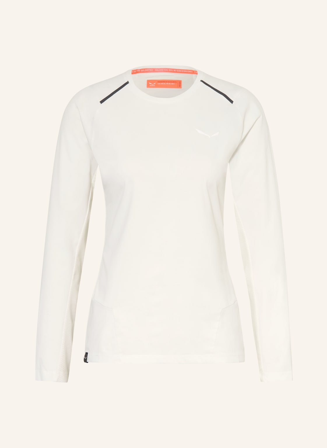 Salewa Koszulka Z Długim Rękawem Pedroc Dry'ton weiss