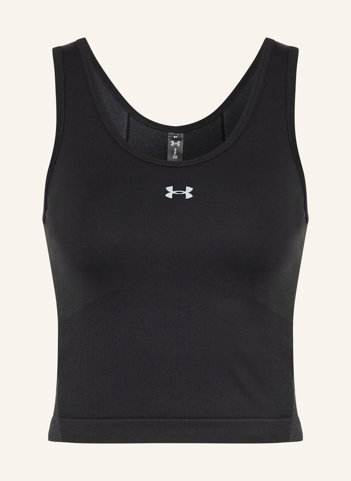 Under Armour Krótki Top Ua Vanish Seamless schwarz