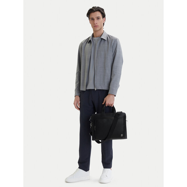 Torba na laptopa Calvin Klein Emblem Hw Commuter LV04D3290G Czarny