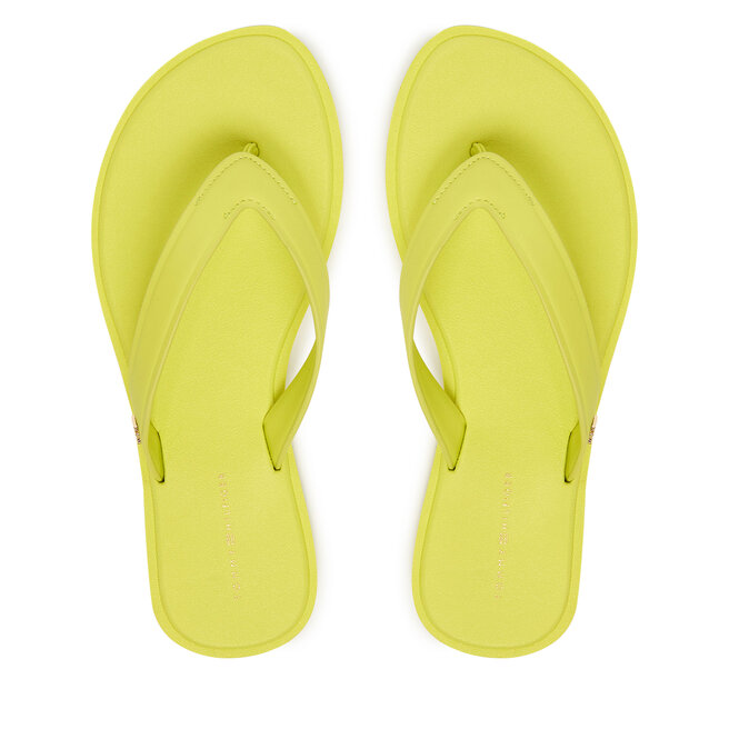 Japonki Tommy Hilfiger Th Scandi Premium Summer Sandal FW0FW09206 Żółty