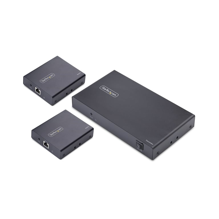 StarTech 4K7014IC-EXTEND-HDMI przedłużacz AV Nadajnik i odbiornik AV Czarny