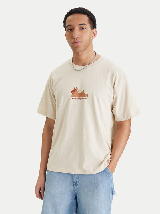 Billabong T-Shirt Shore Og EBYZT00496 Beżowy Regular Fit