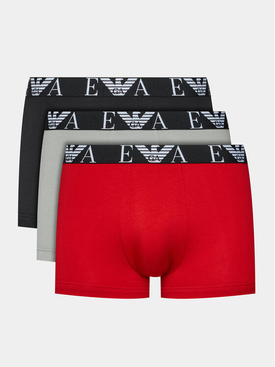 Emporio Armani Underwear Komplet bokserek 111357 3F715 41074 Czerwony