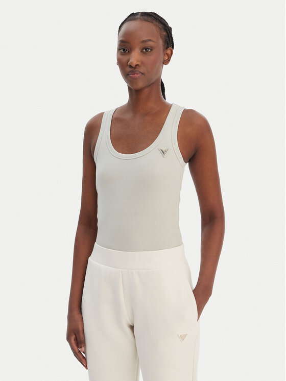 Guess Top V4YP06 K8RT2 Zielony Regular Fit