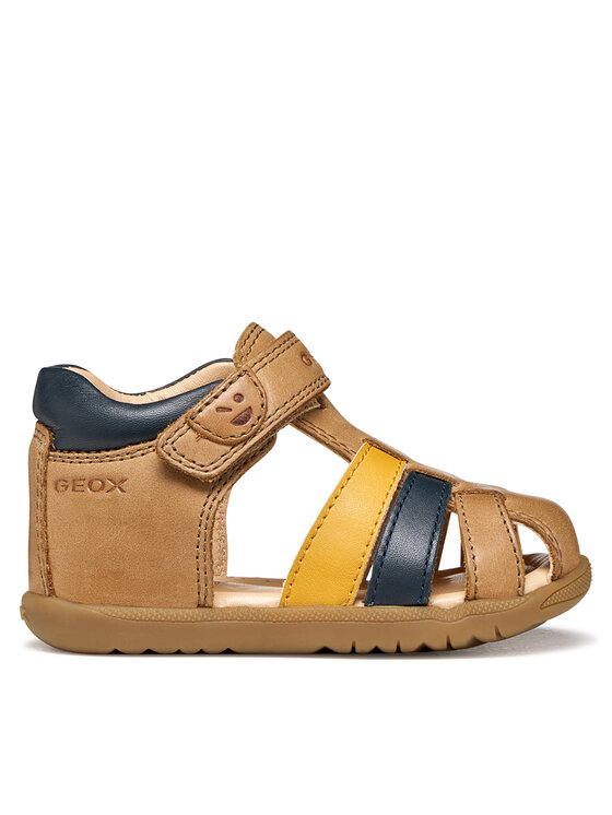 Geox Sandały B Sandal Macchia Boy B254VA 0CL78 CT6F4 Brązowy