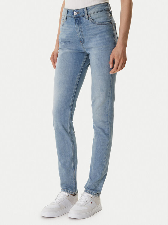 Tommy Hilfiger Jeansy WW0WW47694 Niebieski Slim Fit