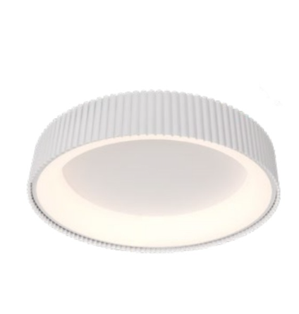 Lamelar - Nowoczesny Plafon 30W LED Biały Lampa Sufitowa 47cm