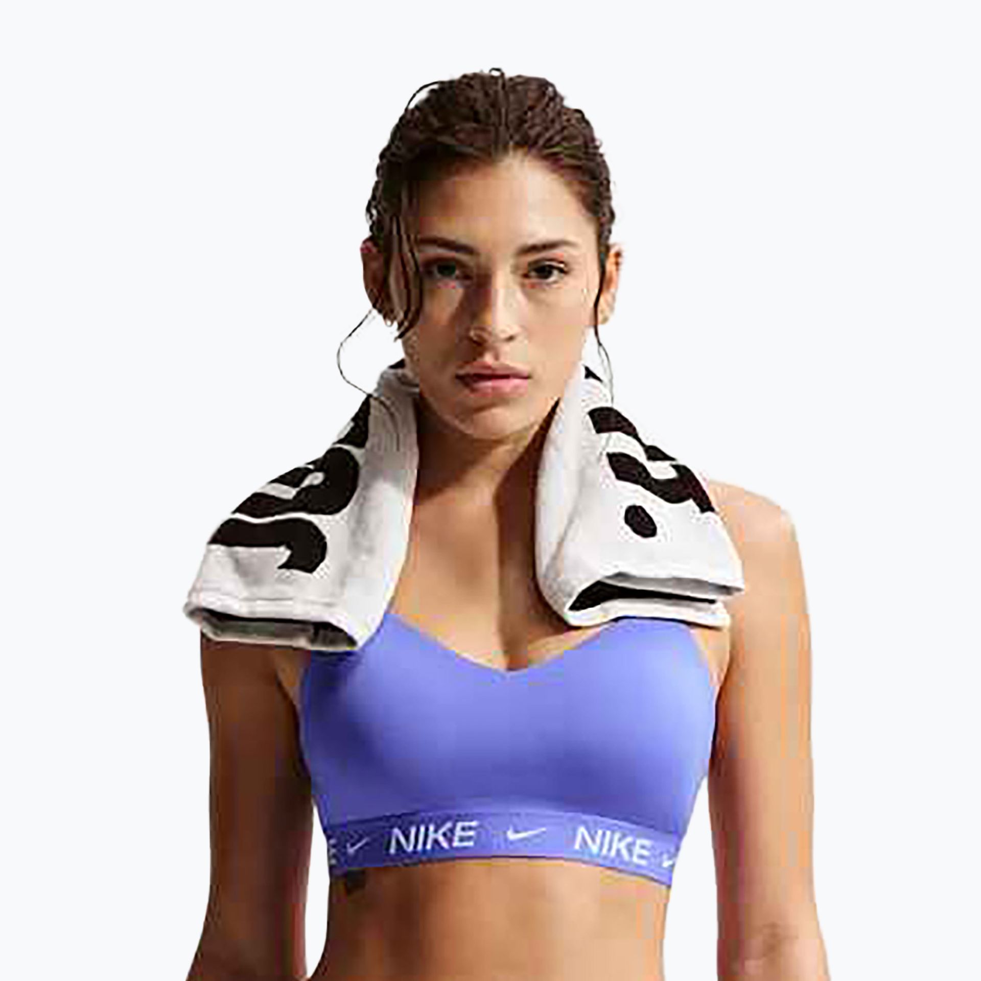 Biustonosz treningowy Nike Dri-Fit Indy Light Support iron purple/iron purple/white WYSYŁKA W 24H 30 DNI NA ZWROT