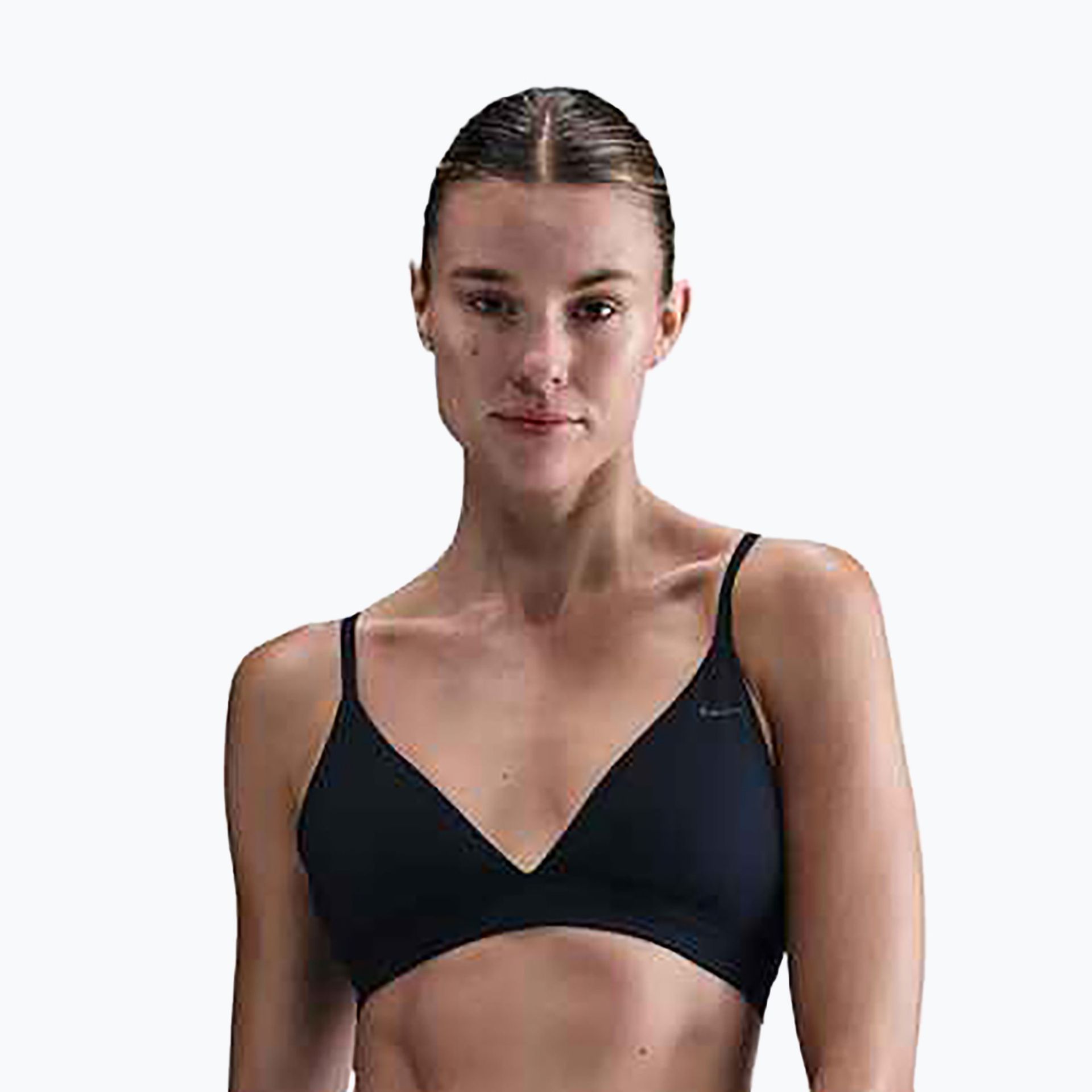 Biustonosz treningowy Nike Form Light-Support Triangle black/smoke grey/dark smoke WYSYŁKA W 24H 30 DNI NA ZWROT