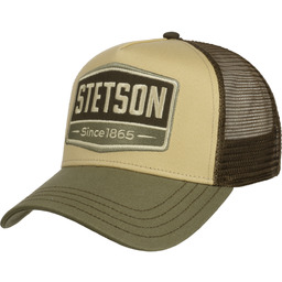 Czapka Highway Trucker by Stetson, oliwkowy, One Size Big