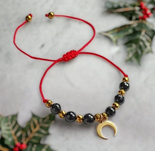 OCHRONNA bransoletka - czarny turmalin