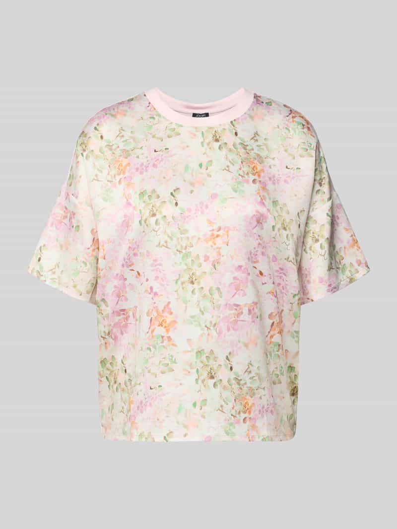 T-shirt z mieszanki wiskozy i elastanu model 'Tracy'