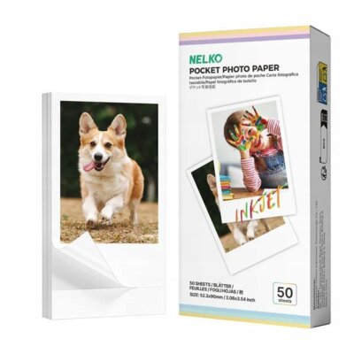Papier fotograficzny NELKO PP03_50x do NELKO PP03/PP01 (50 arkuszy)