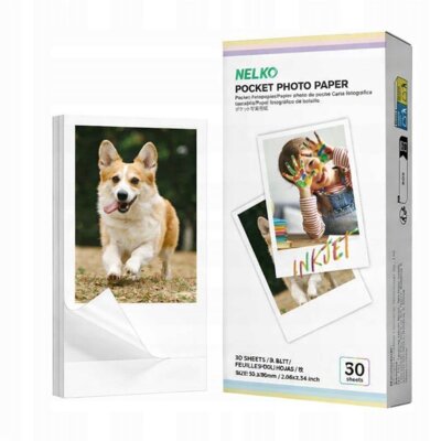 Papier fotograficzny NELKO PP03_30x do NELKO PP03/PP01 (30 arkuszy)