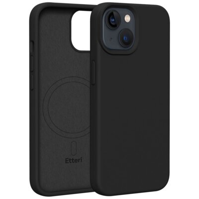 Etui ETTERI Silicone Mag do Apple iPhone 14 Czarny