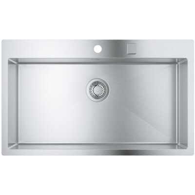 GROHE K800 31584SD1 Stal szlachetna 51x84.6 Zlewozmywak jednokomorowy 