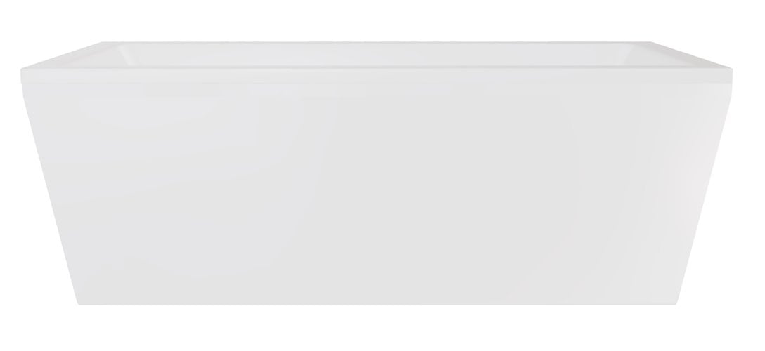 Besco Wanna wolnostojąca prostokątna syfon biały Vera 180