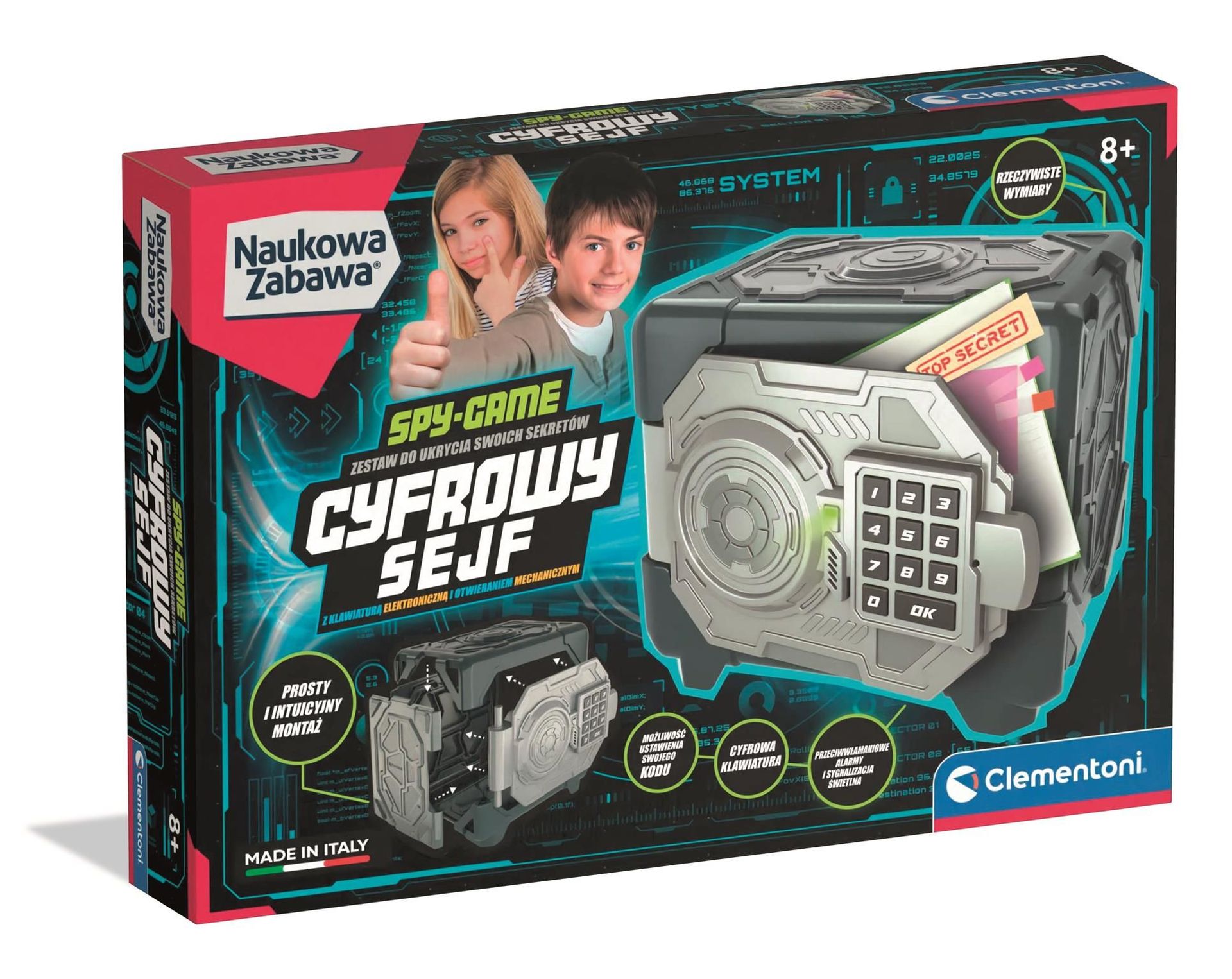 Cyfrowy sejf - klocki