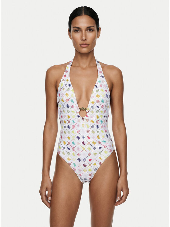 Guess Strój kąpielowy E6GJ39 MC04R Biały