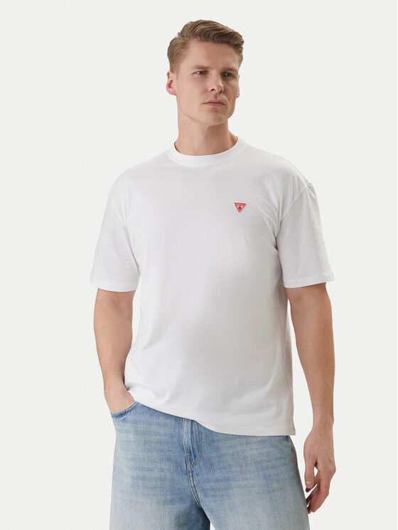 Guess T-Shirt F6GI11 K8HM4 Biały Regular Fit