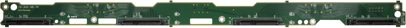 Inter-Tech 88887405 panel drive bay Płyta tylna Zielony