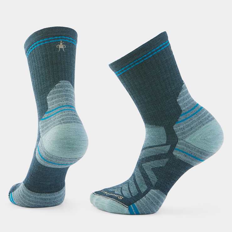Smartwool skarpety z wełną merino W H TC MIDCRW HIKE MEDGR niebieskie