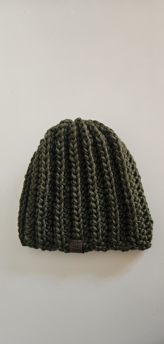 Zielona Czapka wełniana