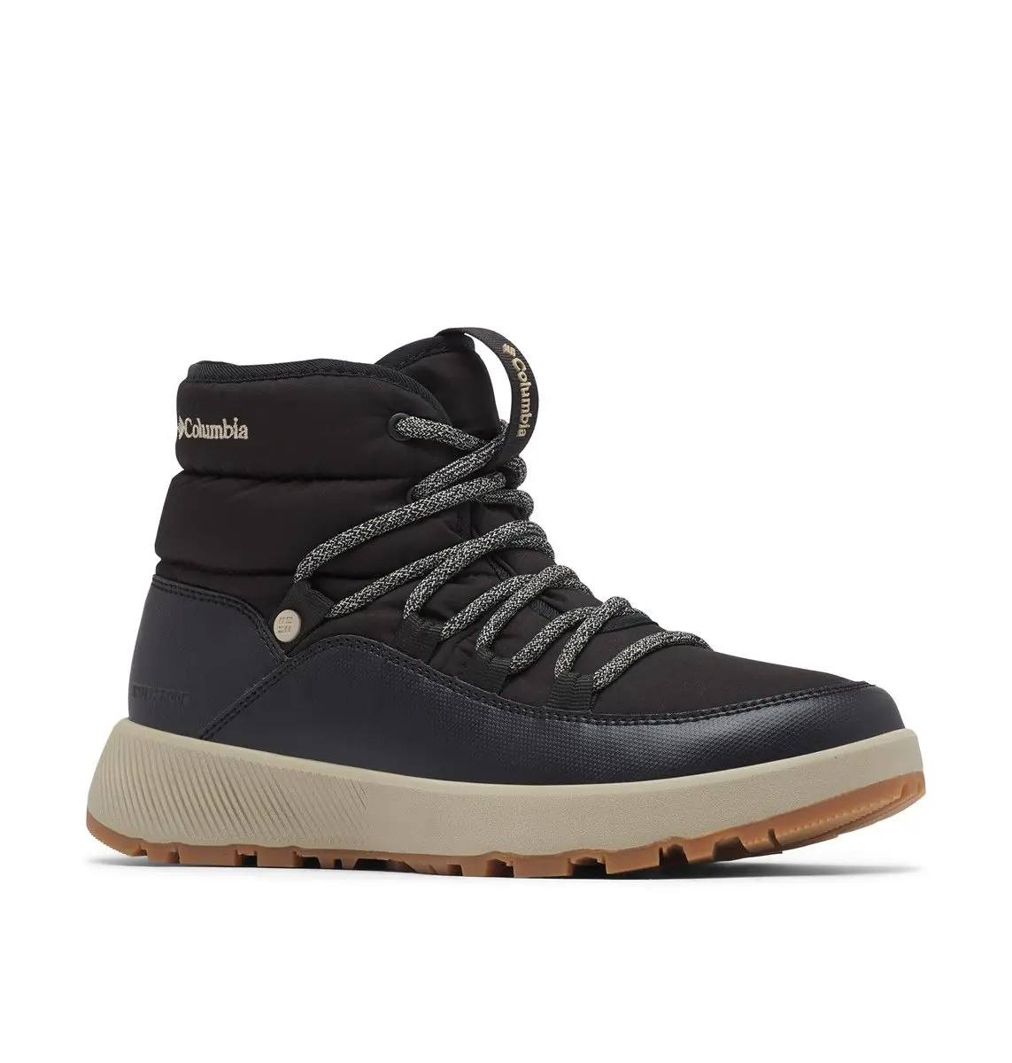 COLUMBIA buty zimowe trzewiki damskie Slopeside Village Omni Heat MID czarny