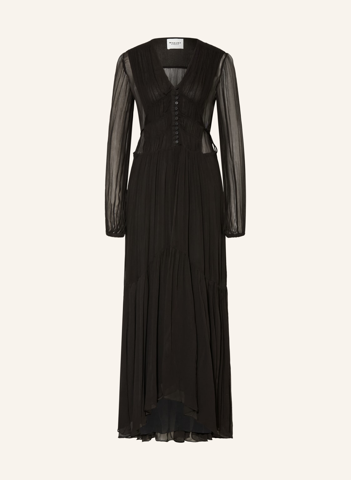 Marant Étoile Sukienka Briane schwarz