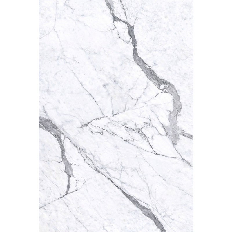 Panel dekoracyjny z efektem marmuru, gres porcelanowy, zestaw 6 szt., 4,3 m2, okładzina ścienna z PCV UV, 120 x 60, biały marmur