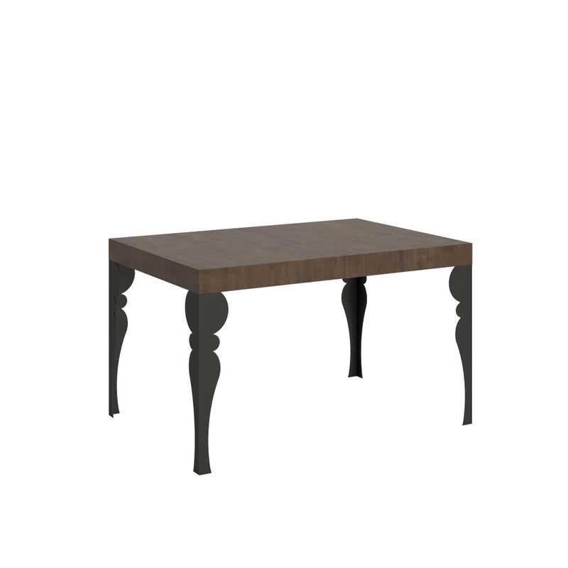 Stół rozkładany 90X140/244 cm Paxon orzech rama antracyt