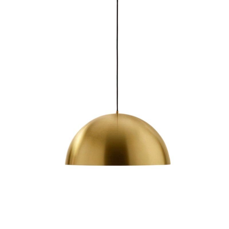 Bonella - Lampa wisząca mosiężna 1XE27 max 1X60W IP20 - Lampa sufitowa o nowoczesnym wzornictwie z aluminium - Gniazdo E27