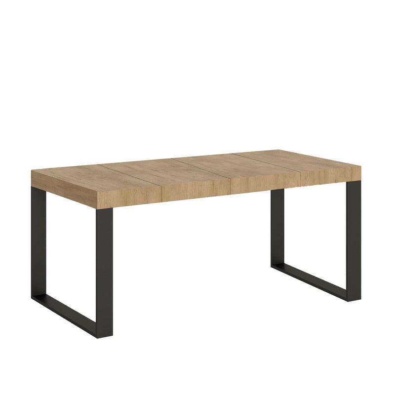Stół rozkładany 90x90/246 cm Tecno Premium Dąb Naturalny