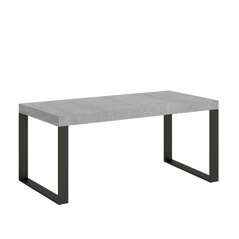 Stół rozkładany 90x90/246 cm Tecno Premium Cement