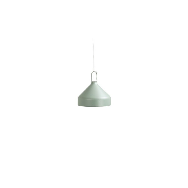 Lampa wisząca LED AMELIE Zafferano, zielona, z możliwością ładowania i ściemniania