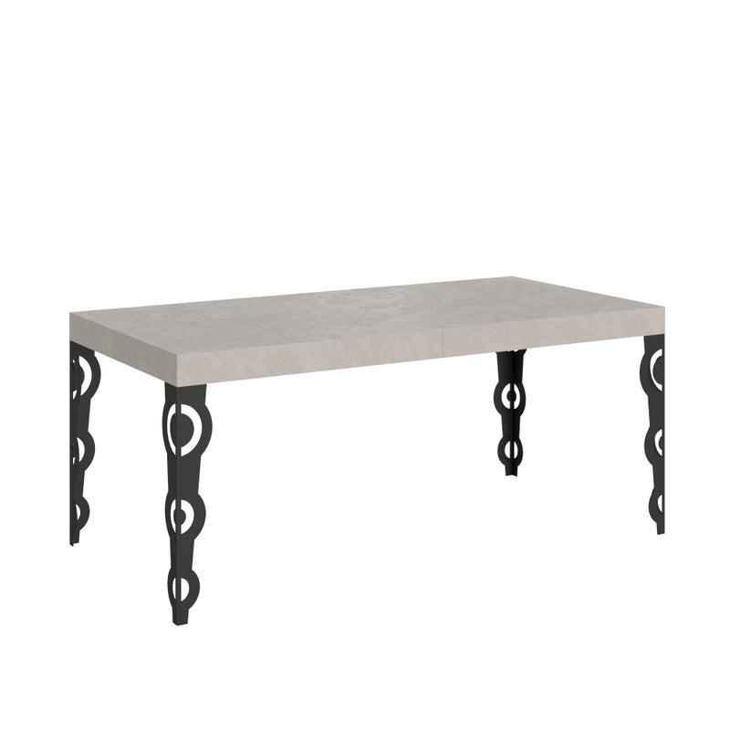 Rozkładany stół Karamay Premium Cashmere 200/304x90 cm z nogami w kolorze antracytowym