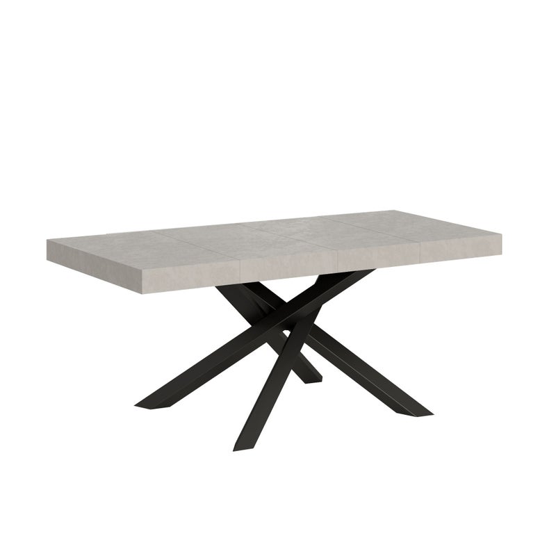 Stół rozkładany 140/400x90 cm Volantis Premium nogi kaszmirowe antracytowe