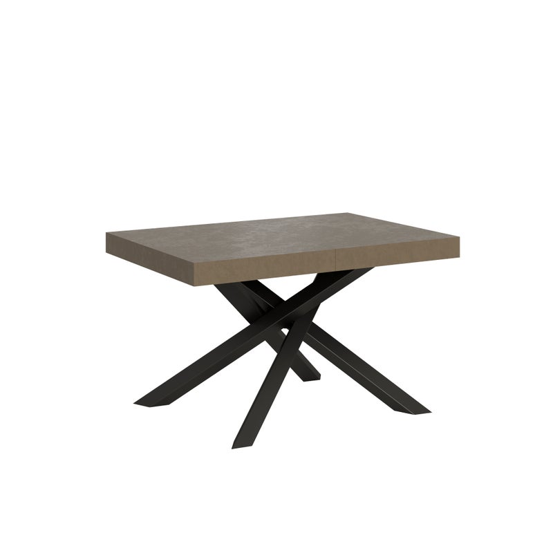 Stół rozkładany 120/380x90 cm Volantis Premium nogi w kolorze gołębiej szarości antracyt