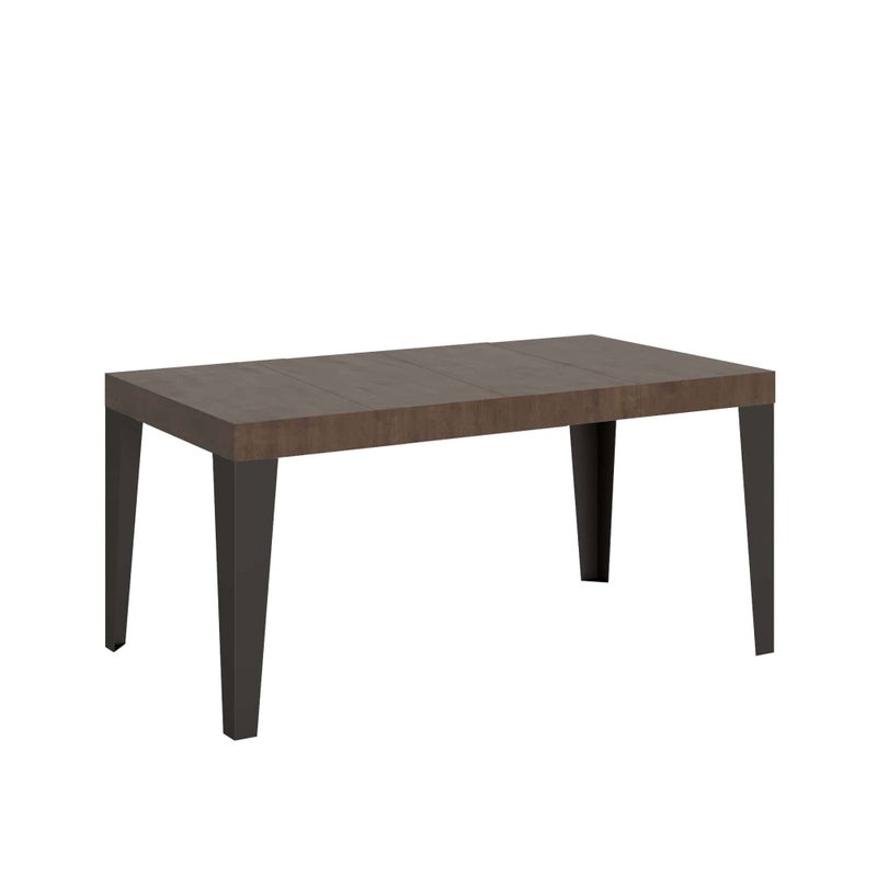 Stół rozkładany 120/380x90 cm Flame Premium nogi orzech antracyt